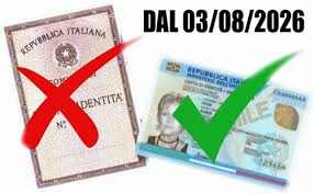 Cessazione validità ai fini dell'Espatrio delle carte d'identità cartacee